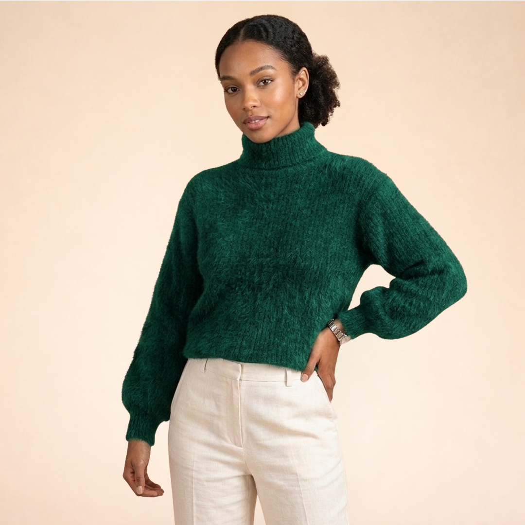 Maglione Donna Morbido Elegante Girocollo