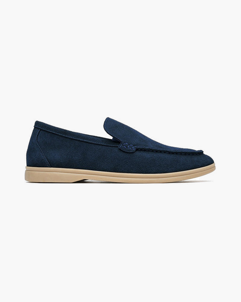 Mocassini Uomo in Pelle Scamosciata Classici Eleganti