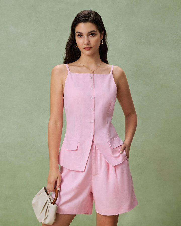 Bermuda Donna Estivi Tessuto Leggero Vestibilità Comoda