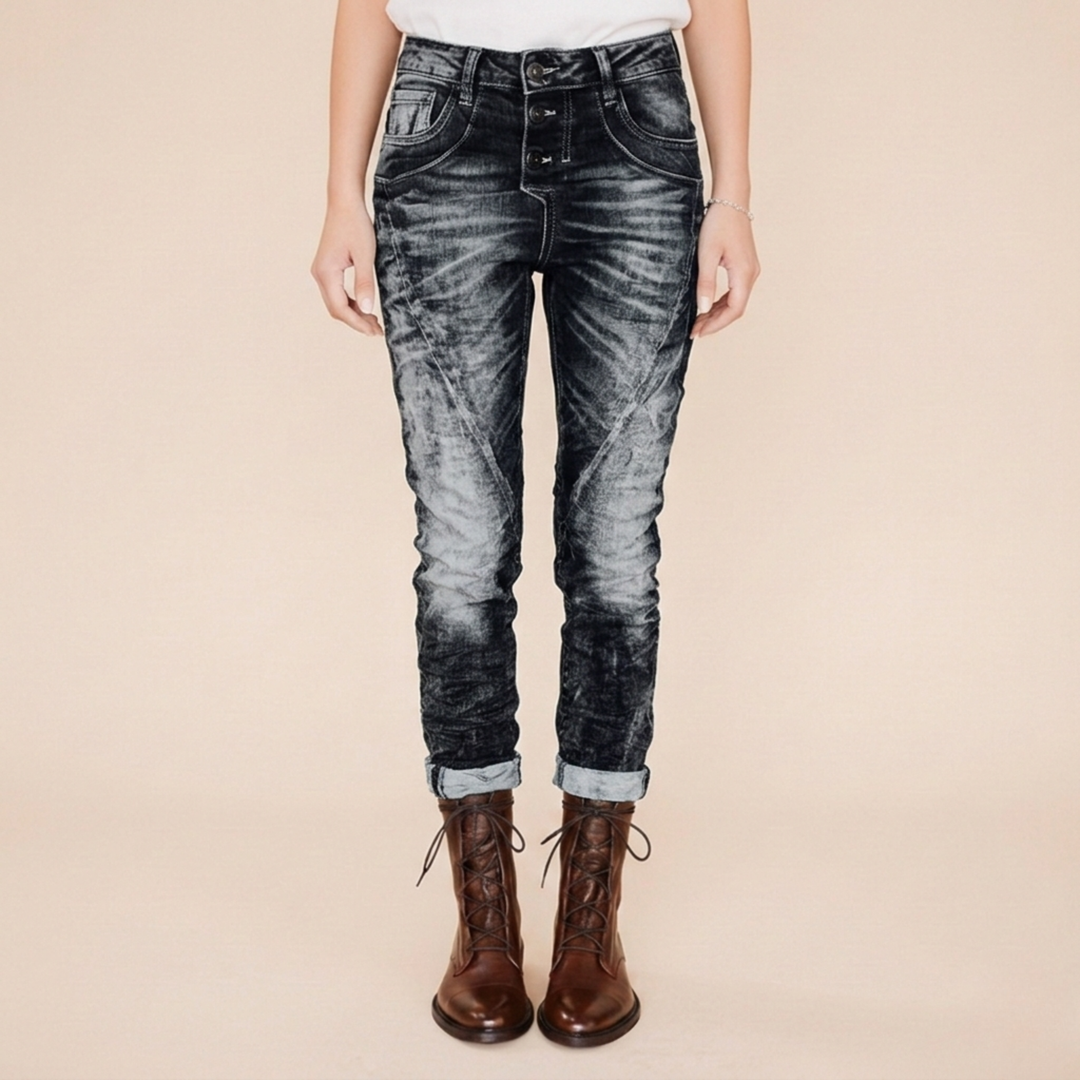 Pantaloni Donna Elasticizzati Vestibilità Slim