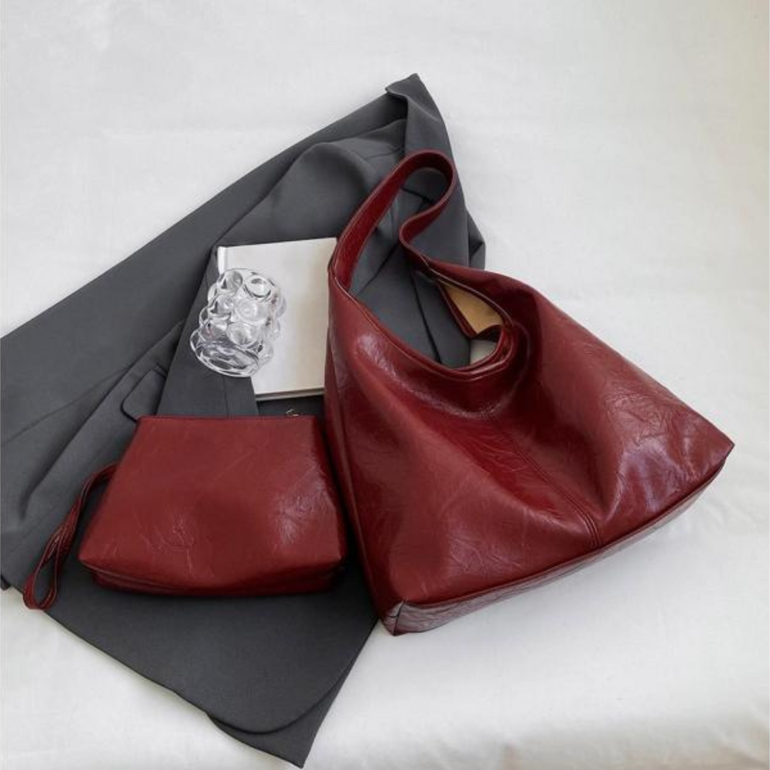 Borsa Hobo Donna in Similpelle Tracolla Elegante