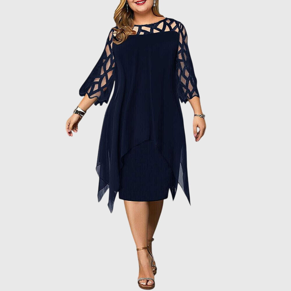 Abito Donna Stile Raffinato Vestibilità Curata