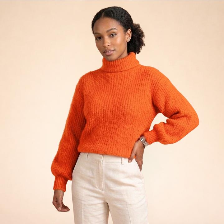 Maglione Donna Morbido Elegante Girocollo