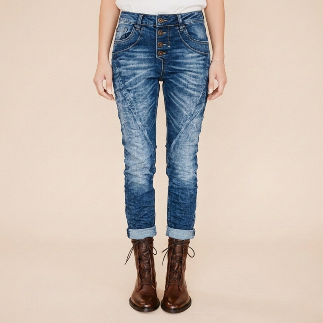 Pantaloni Donna Elasticizzati Vestibilità Slim