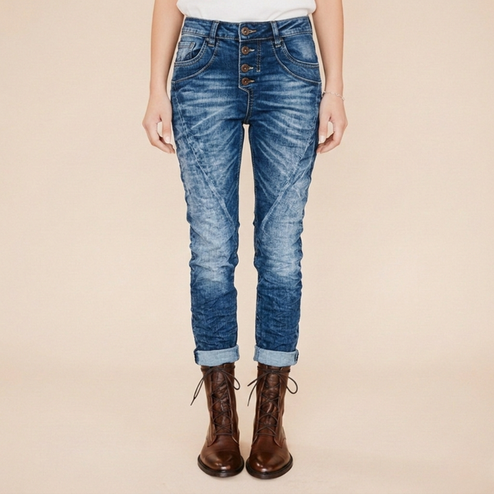 Pantaloni Donna Elasticizzati Vestibilità Slim