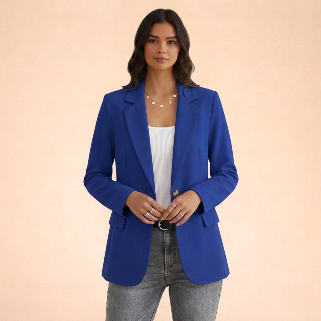 Blazer Donna Su Misura Vestibilità Regolare Versatile