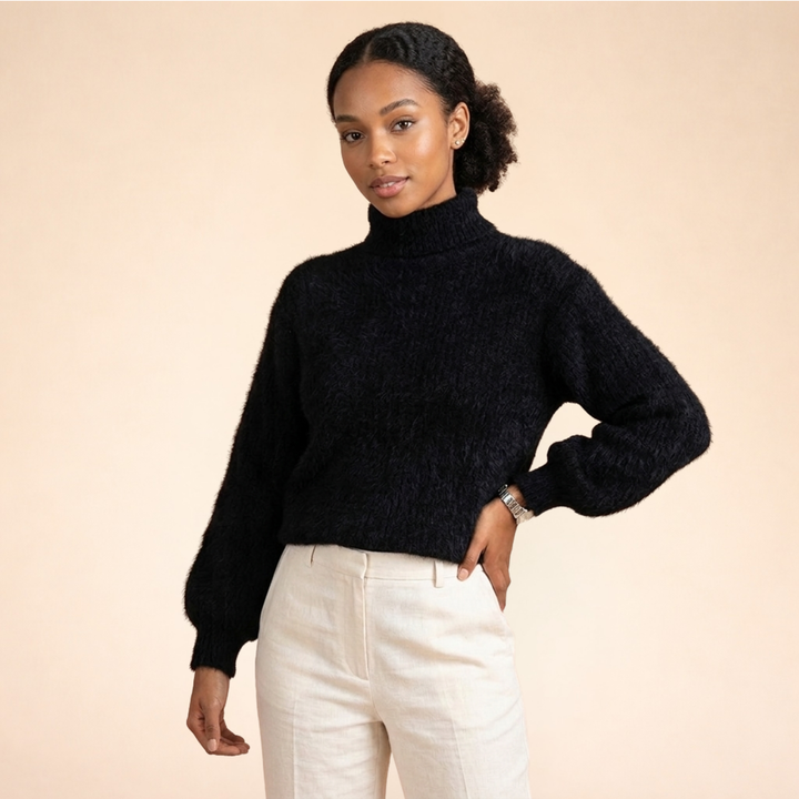 Maglione Donna Morbido Elegante Girocollo