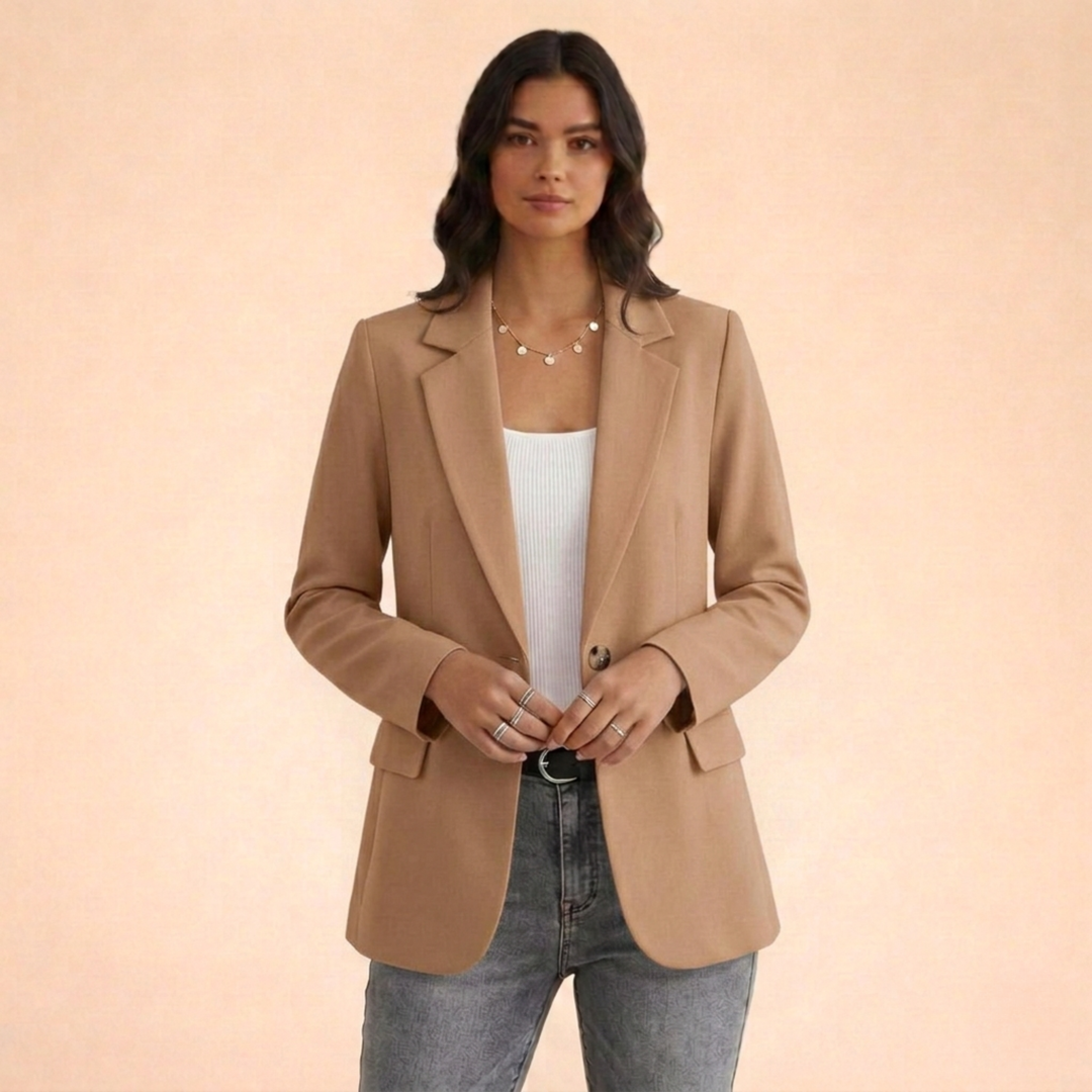 Blazer Donna Su Misura Vestibilità Regolare Versatile