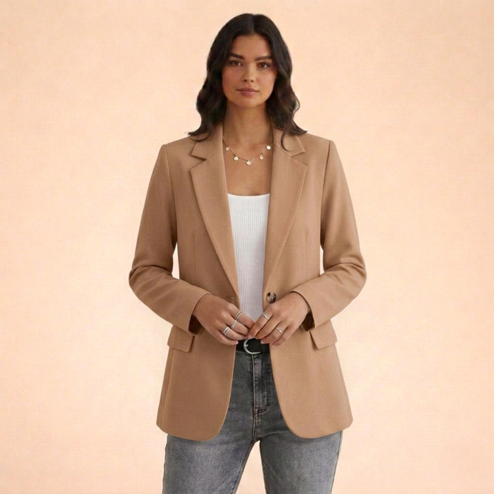 Blazer Donna Su Misura Vestibilità Regolare Versatile