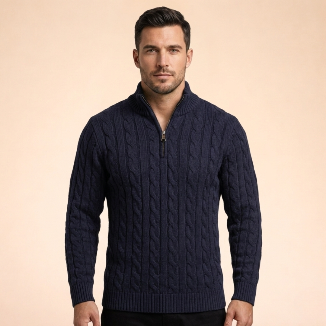 Maglione Uomo in Lana Morbida Stile Elegante