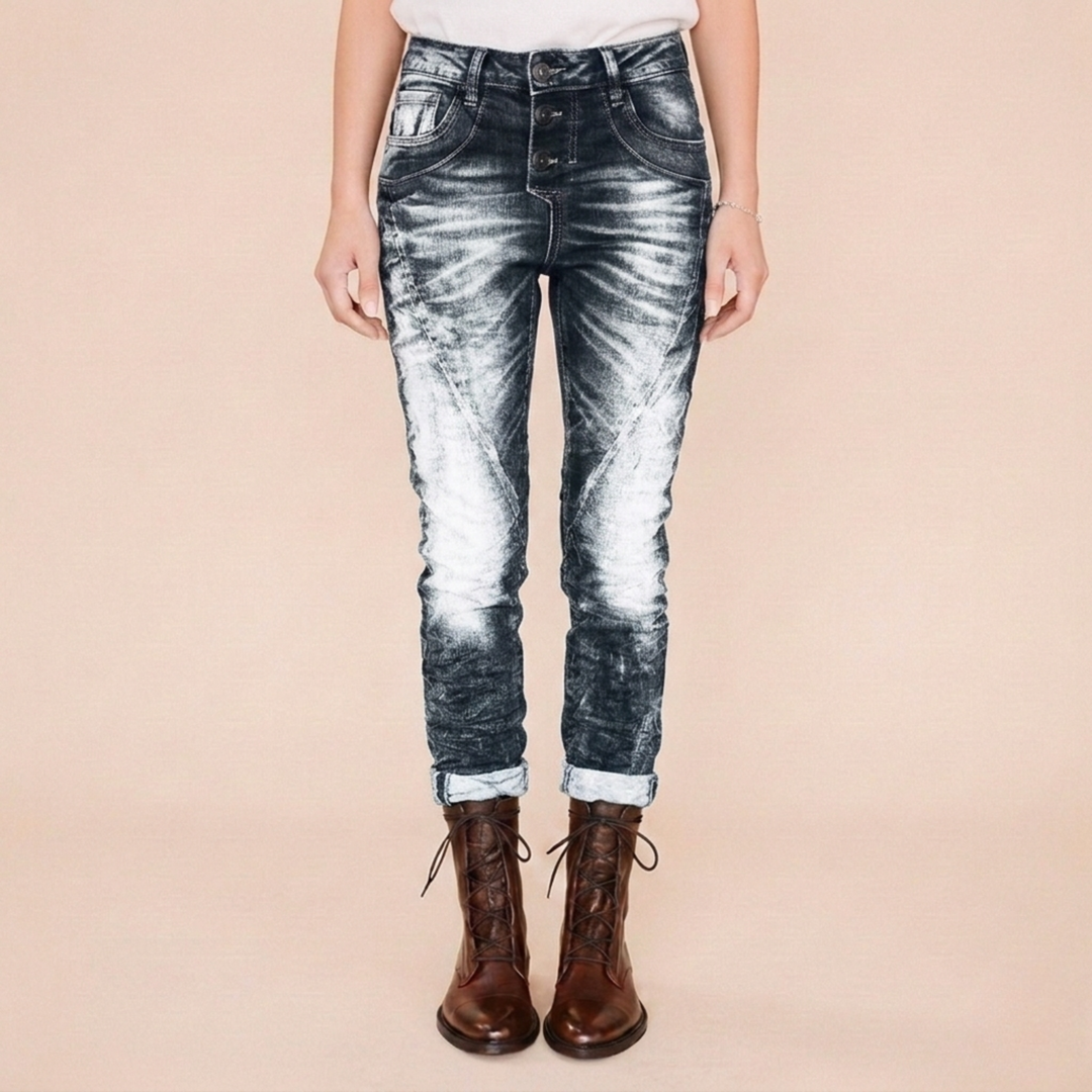 Pantaloni Donna Elasticizzati Vestibilità Slim