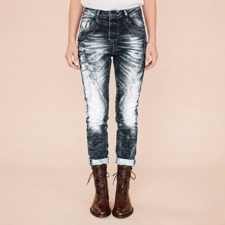 Pantaloni Donna Elasticizzati Vestibilità Slim