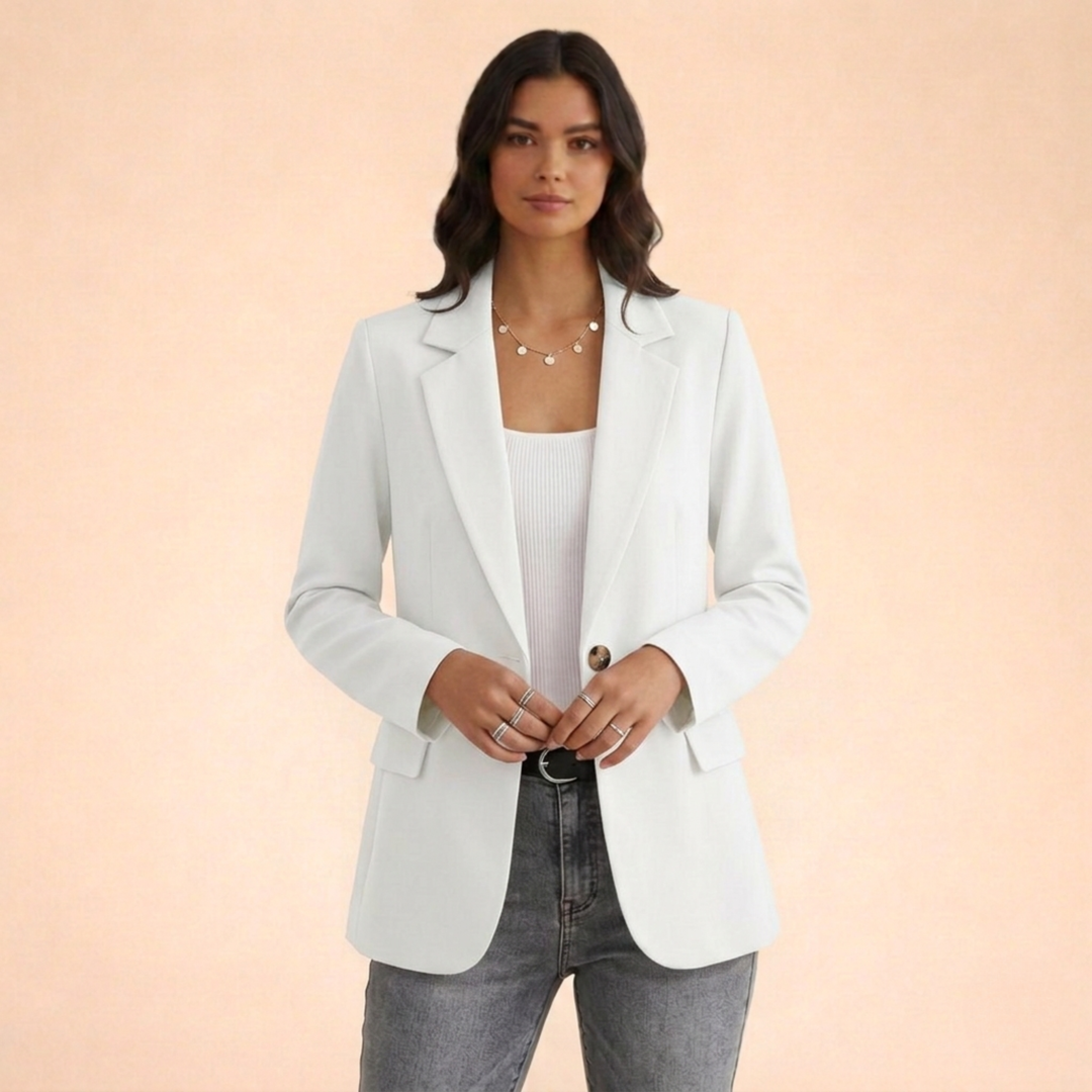 Blazer Donna Su Misura Vestibilità Regolare Versatile