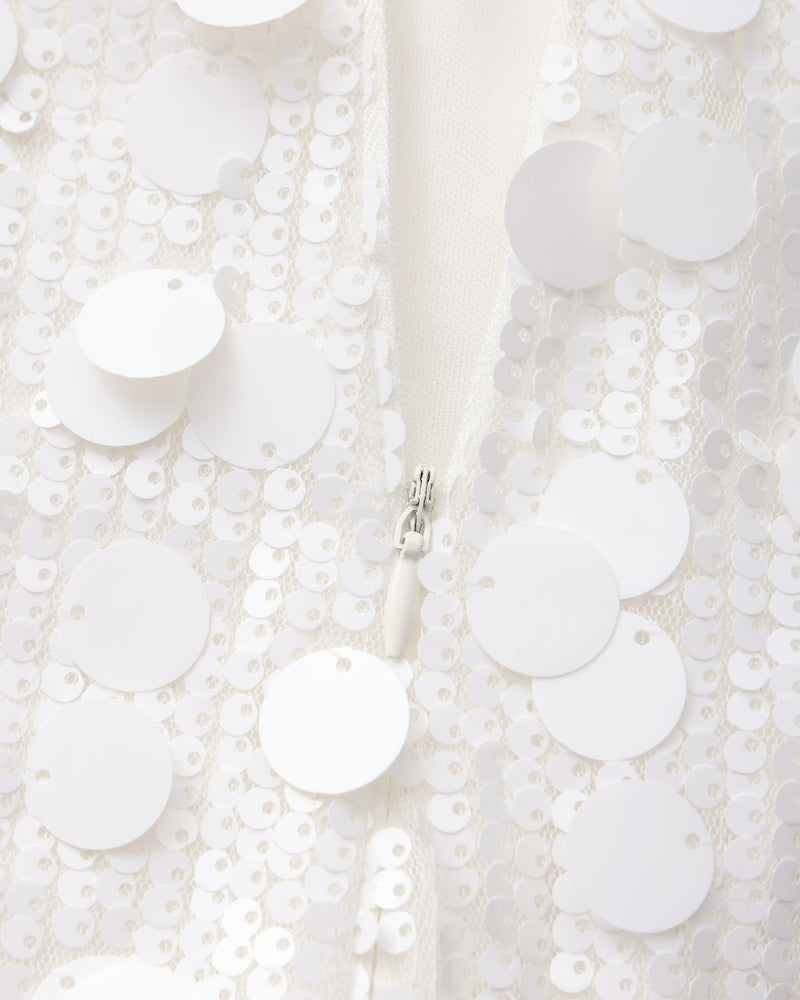 Abito Mini Donna in Paillettes Linea Slip Elegante