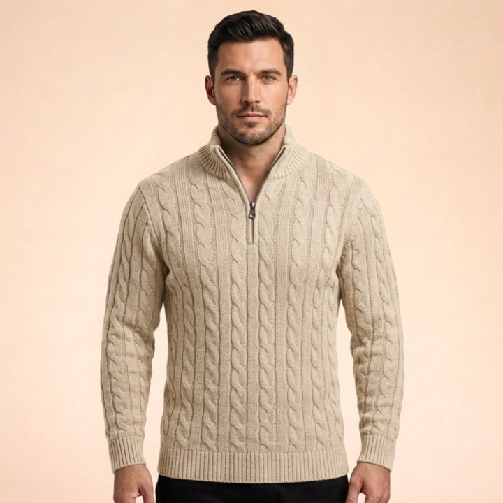 Maglione Uomo in Lana Morbida Stile Elegante