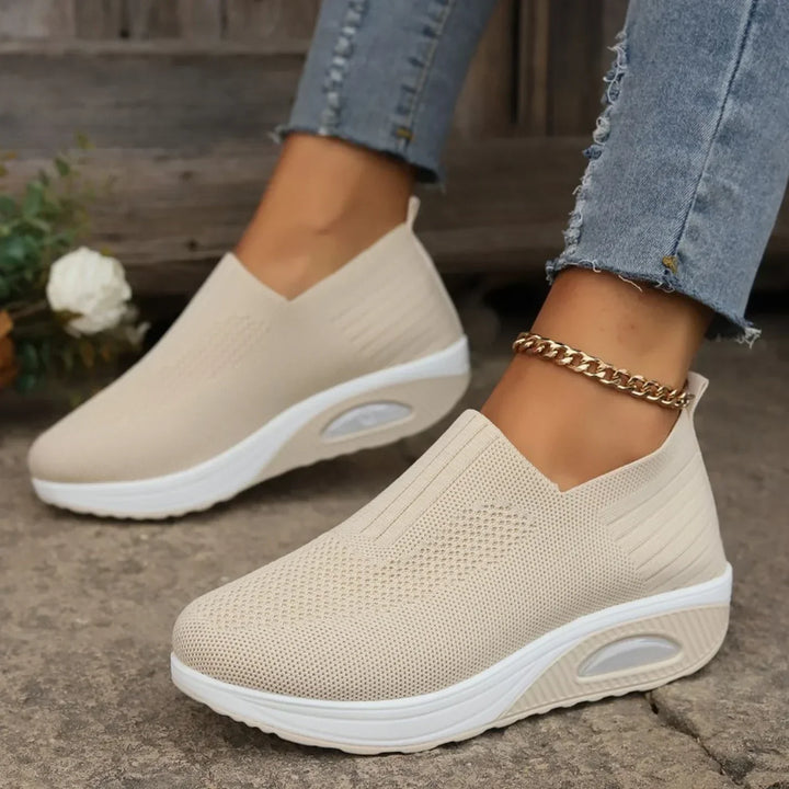 Sneakers Donna Mesh Traspirante Ortopediche Slip-On Leggere Comode