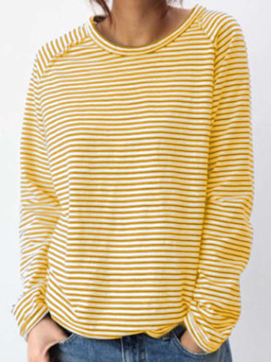 Maglia Donna Maniche Lunghe Classica Regular Fit