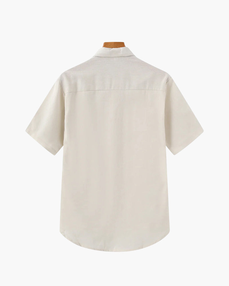 Polo Uomo in Lino Comfort Estivo Stile Essenziale