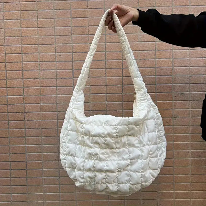 Borsa Tracolla Uomo Trapuntata Grande Capacità - Vesarelli