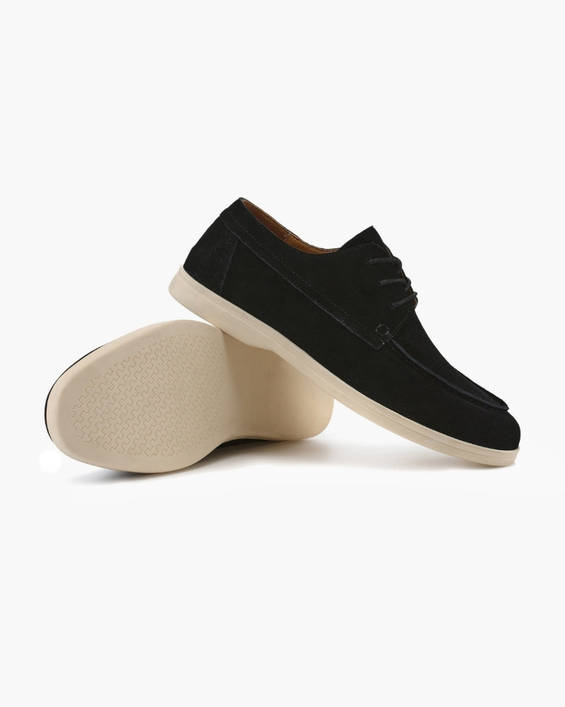 Scarpe Uomo in Camoscio con Lacci Comfort e Stile Casual