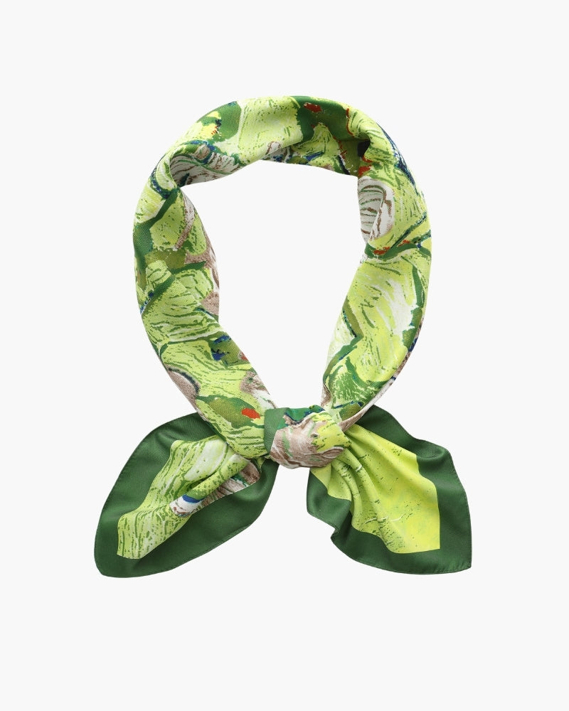 Foulard Donna Twill Seta Morbido Artigianale