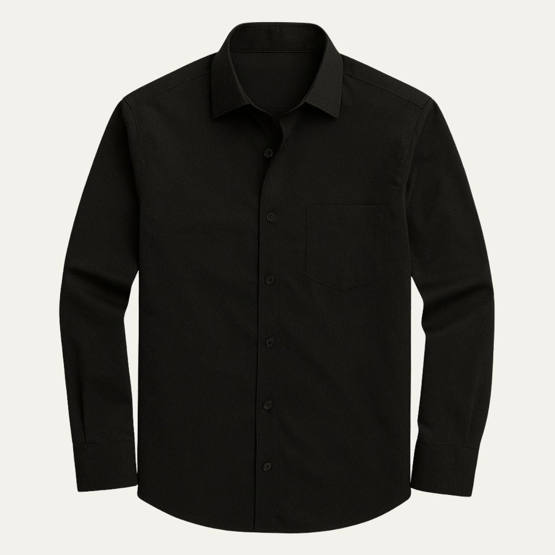 Camicia Uomo Formale Tessuto Lucido Slim Fit