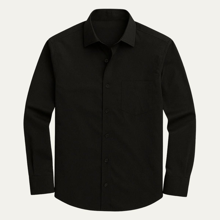 Camicia Uomo Formale Tessuto Lucido Slim Fit