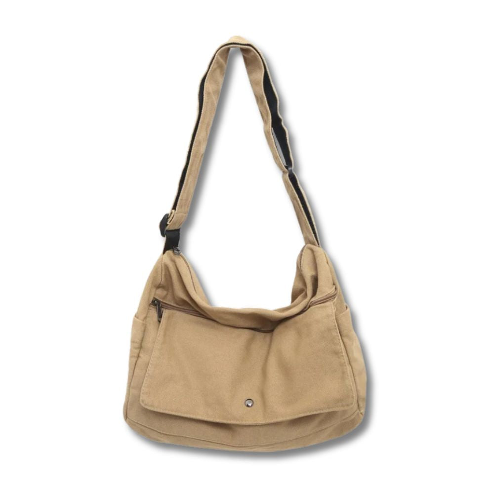 Borsa Tracolla Donna in Tela Elegante Versatile - Vesarelli