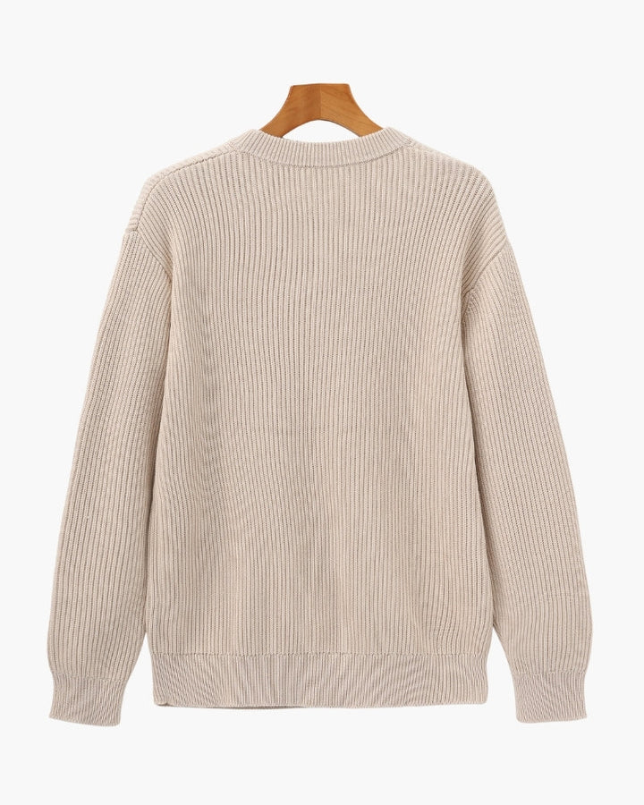 Maglione Uomo Cotone Girocollo Classico