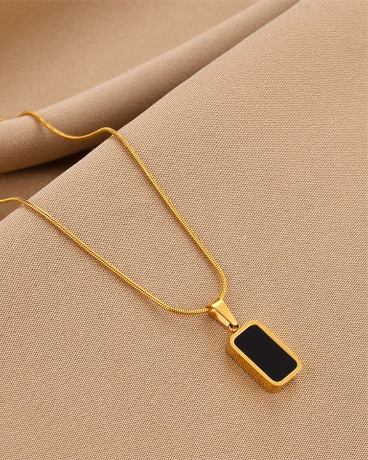 Collana Donna Minimal in Acciaio Design Elegante