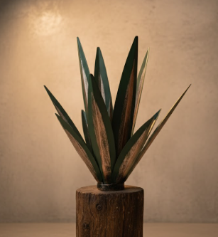 Ornamento Giardino Agave Fatto a Mano Impermeabile Esterni