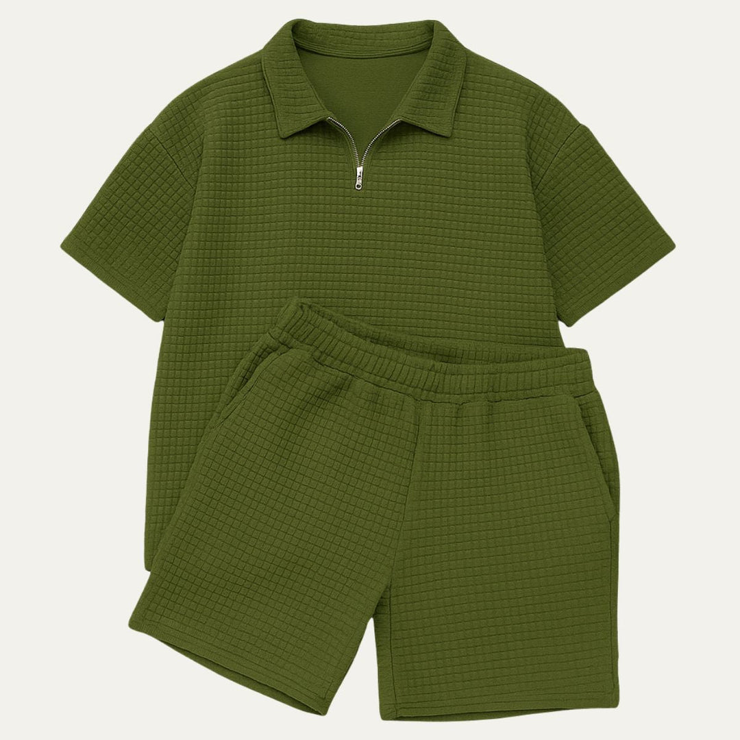 Set Estivo Uomo Polo e Shorts Classici