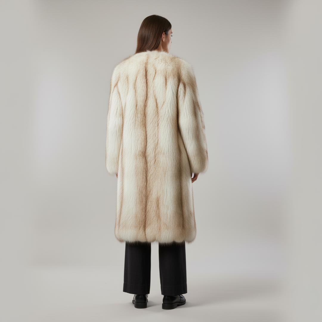 Giacca Donna in Pelliccia Sintetica Vestibilità Classica - Vesarelli