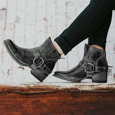Scarpe Donna in Pelle Design Moderno - Vesarelli