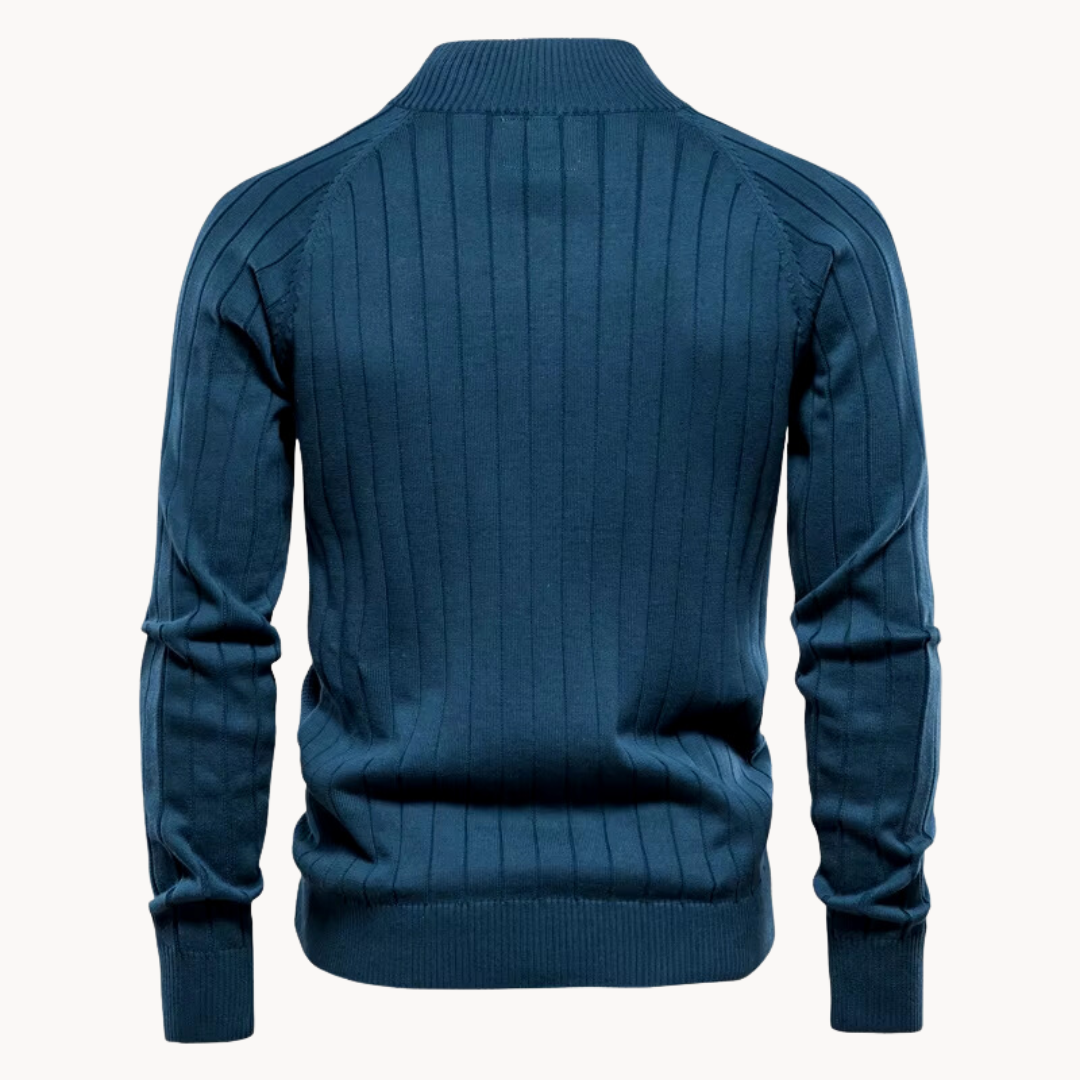 Giacca Uomo Ibrida con Zip Stile Moderno