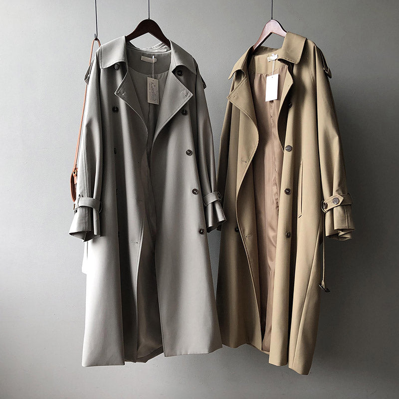 Trench Donna Elegante Slim Fit Classico