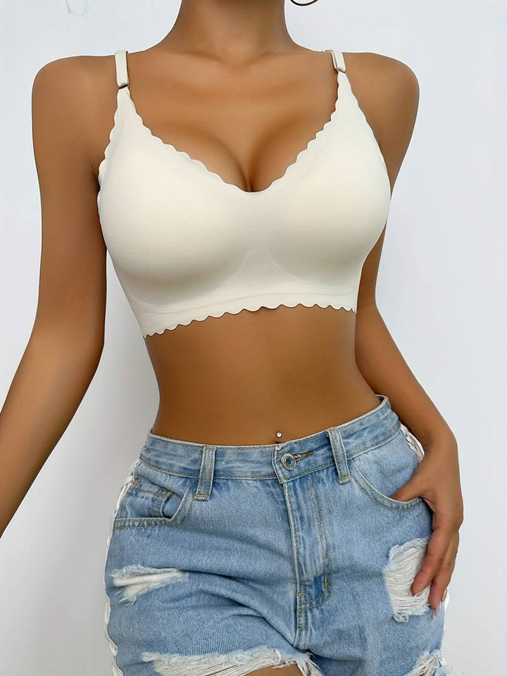 Bralette Donna Estiva Imbottita Senza Ferretto Comoda - Vesarelli