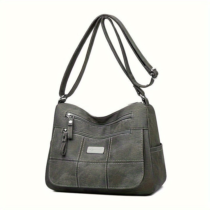 Borsa Tracolla Donna Classica Materiale Sintetico Compatta - Vesarelli