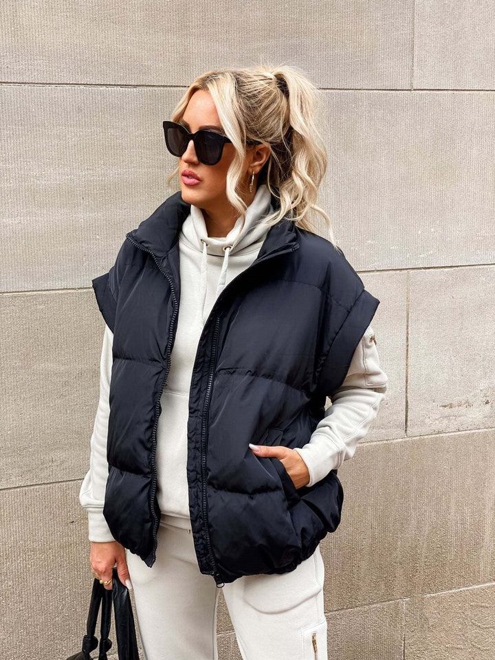 Gilet Donna Imbottito Invernale Slim Fit