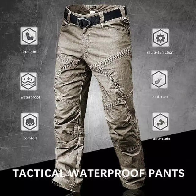 Pantaloni Uomo Tattici Resistenti Funzionali Vestibilità Comoda