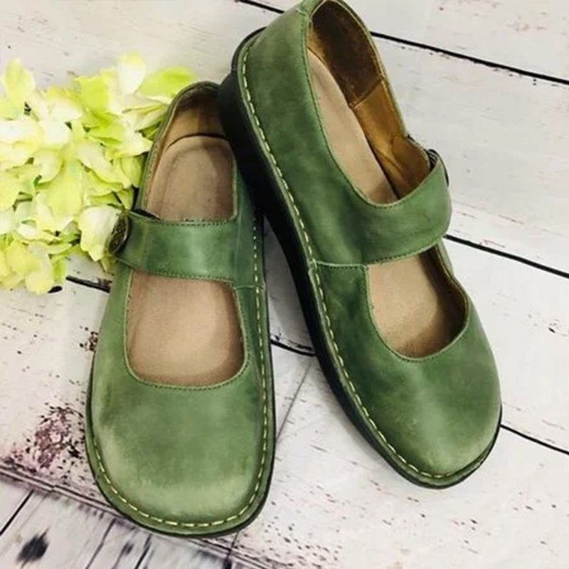 Scarpe Donna Pelle Scamosciata Comode Suola Morbida Casual