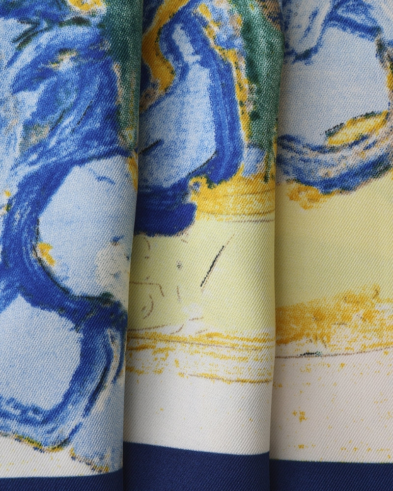 Foulard Donna Twill Seta Morbido Artigianale