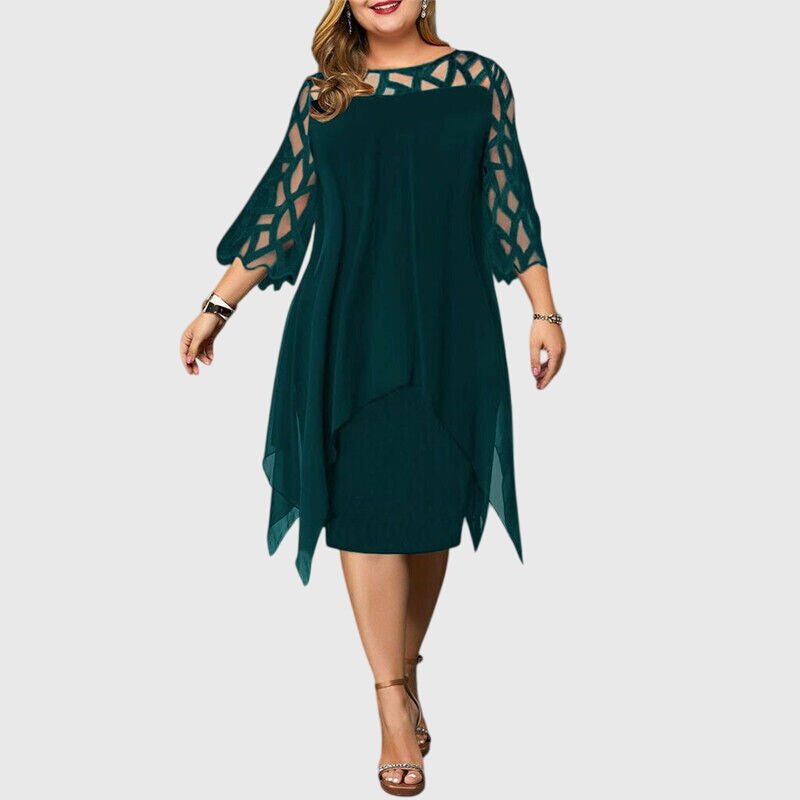 Abito Donna Stile Raffinato Vestibilità Curata