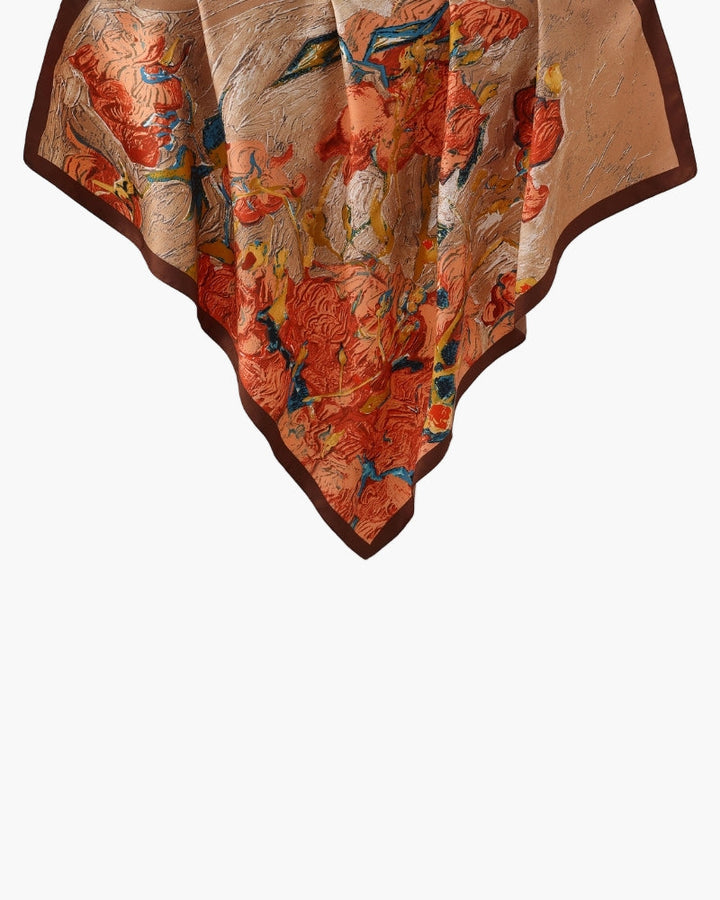 Foulard Donna Twill Seta Morbido Artigianale