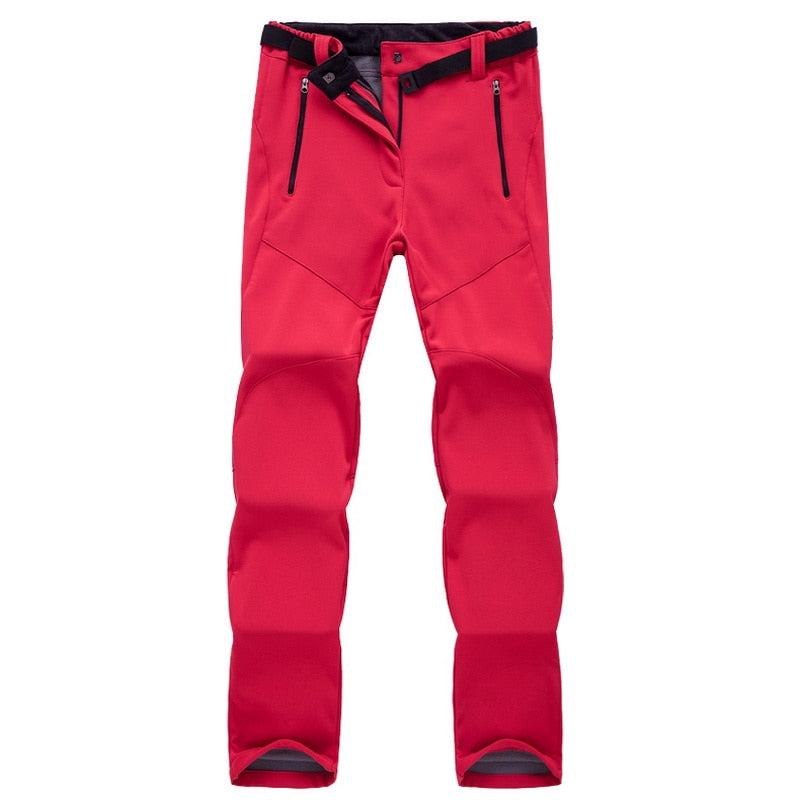 Pantaloni Trekking Donna Impermeabili Tessuto Resistente Comfort