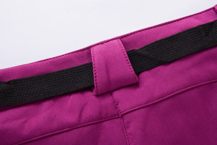 Pantaloni Trekking Donna Impermeabili Tessuto Resistente Comfort
