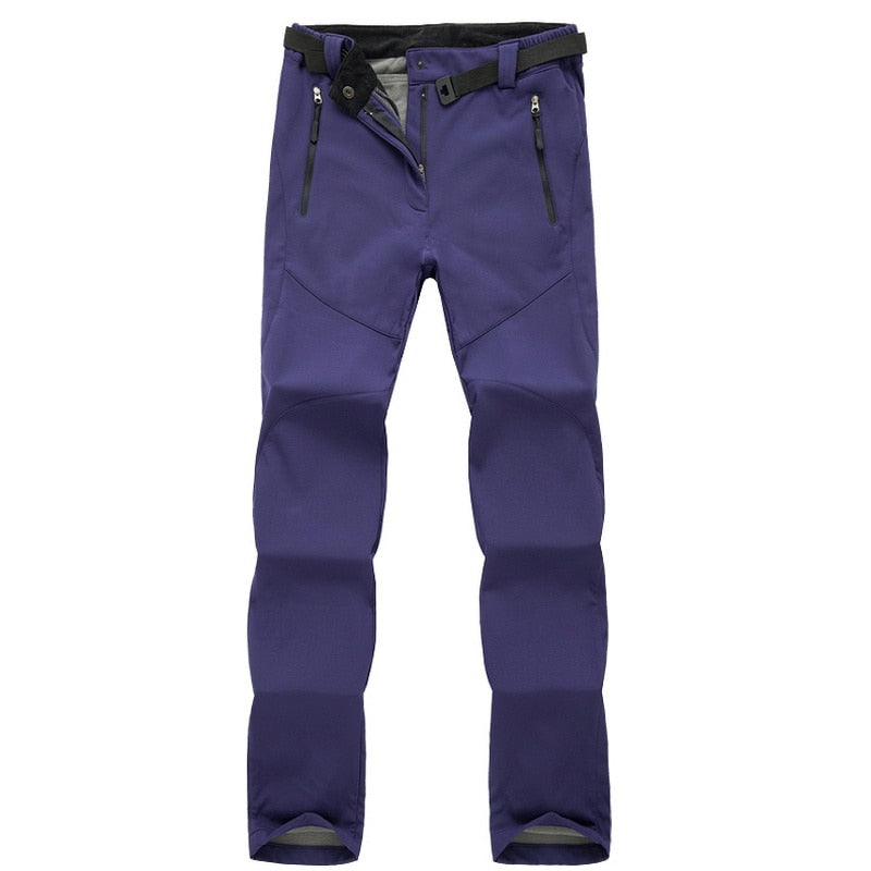 Pantaloni Trekking Donna Impermeabili Tessuto Resistente Comfort