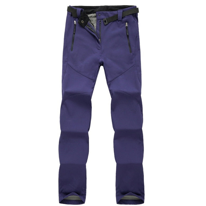 Pantaloni Trekking Donna Impermeabili Tessuto Resistente Comfort