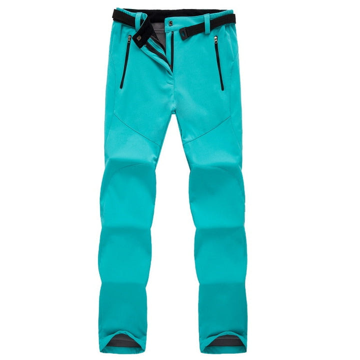 Pantaloni Trekking Donna Impermeabili Tessuto Resistente Comfort