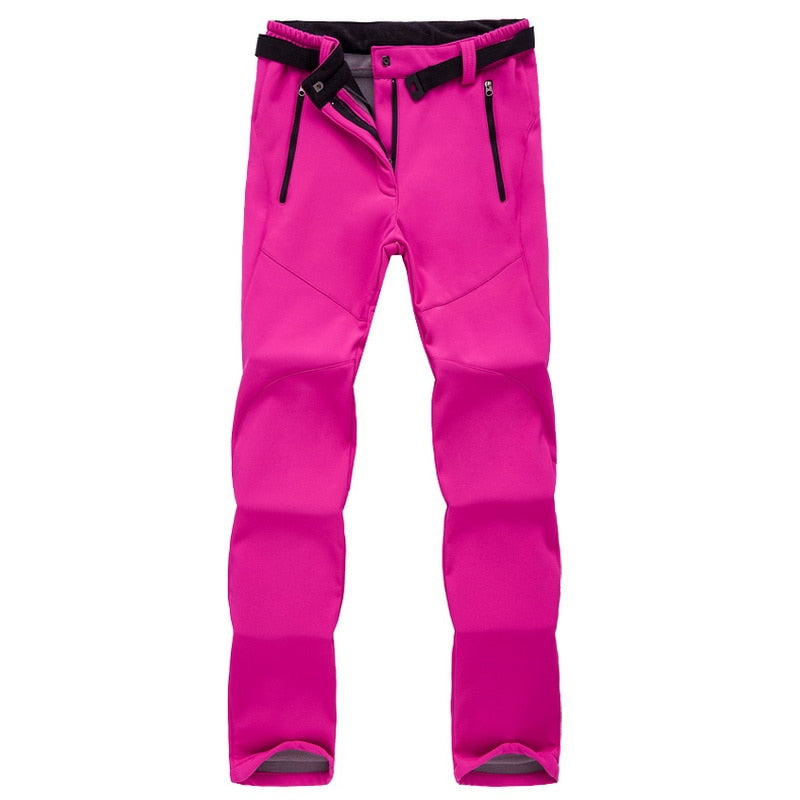 Pantaloni Trekking Donna Impermeabili Tessuto Resistente Comfort - Vesarelli